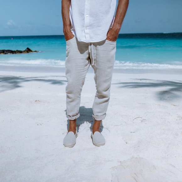 Espadrilles - La Havana - Natural Linen - Picture 3 of 9